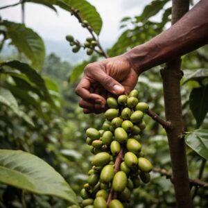 pick coffee beans